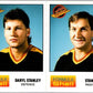 1987-88 Formula Shell Uncut Sheet Vancouver Canucks - Sutter-Stanley-Smyl -18 Image 1