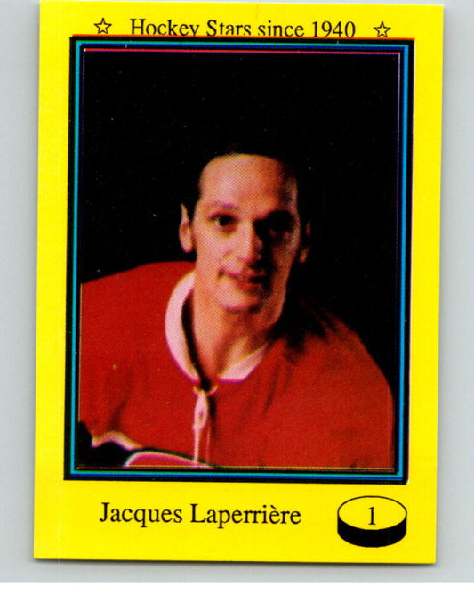 1992 Sport-Flash #1 Jacques Laperriere Hockey Card V54263 Image 1
