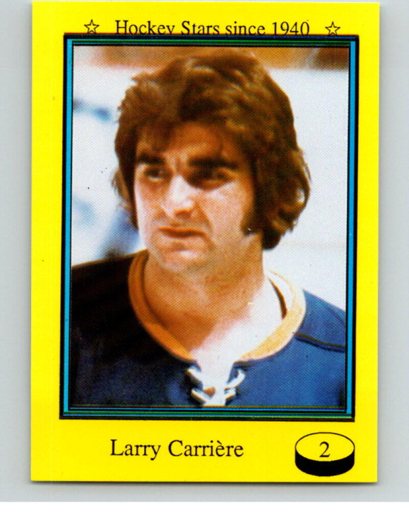 1992 Sport-Flash #2 Larry Carriere Hockey Card V54264 Image 1