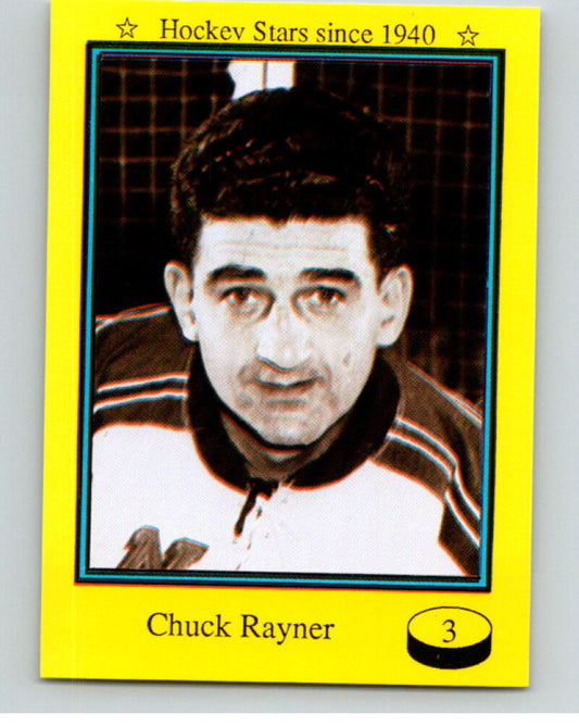 1992 Sport-Flash #3 Chuck Rayner Hockey Card V54265 Image 1