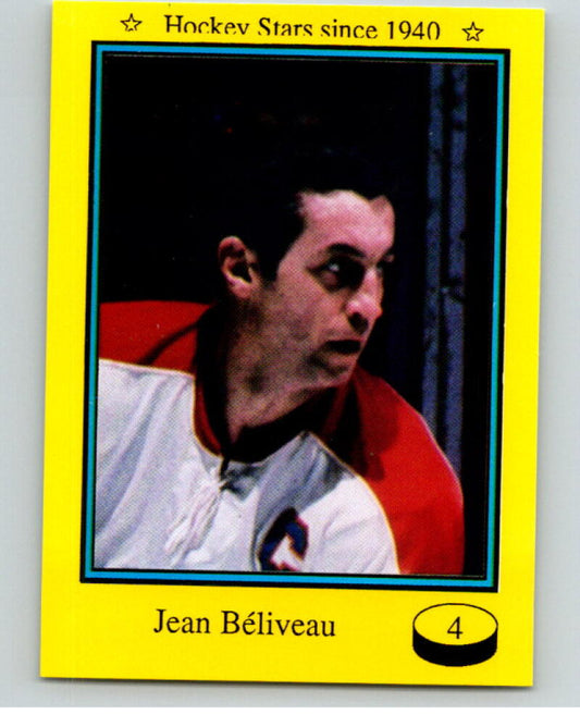 1992 Sport-Flash #4 Jean Beliveau Hockey Card V54266 Image 1
