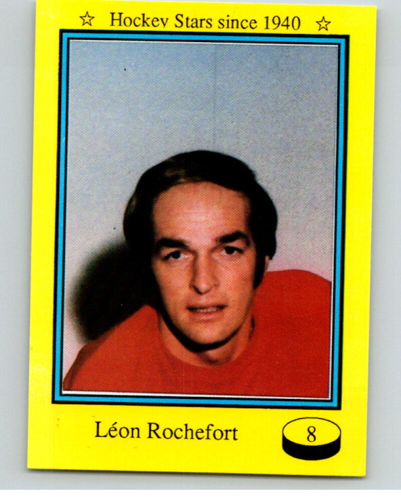 1992 Sport-Flash #8 Leon Rochefort Hockey Card V54269 Image 1