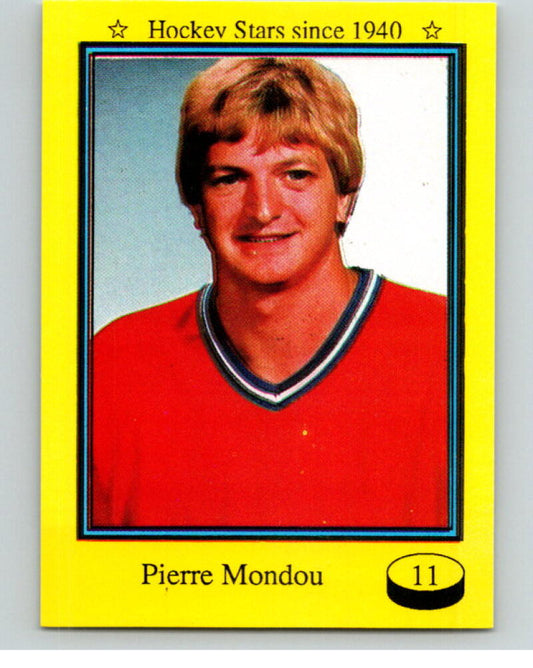 1992 Sport-Flash #11 Pierre Mondou Hockey Card V54271 Image 1
