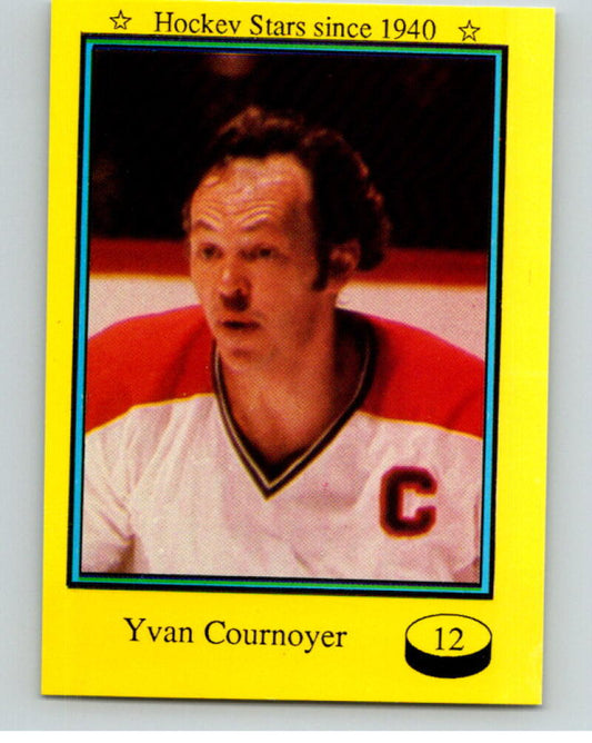 1992 Sport-Flash #12 Yvan Cournoyer Hockey Card V54272 Image 1