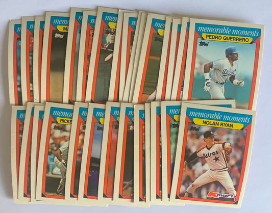 1988 K-Mart Baseball Card Lot of 30 - VL59982 Image 1