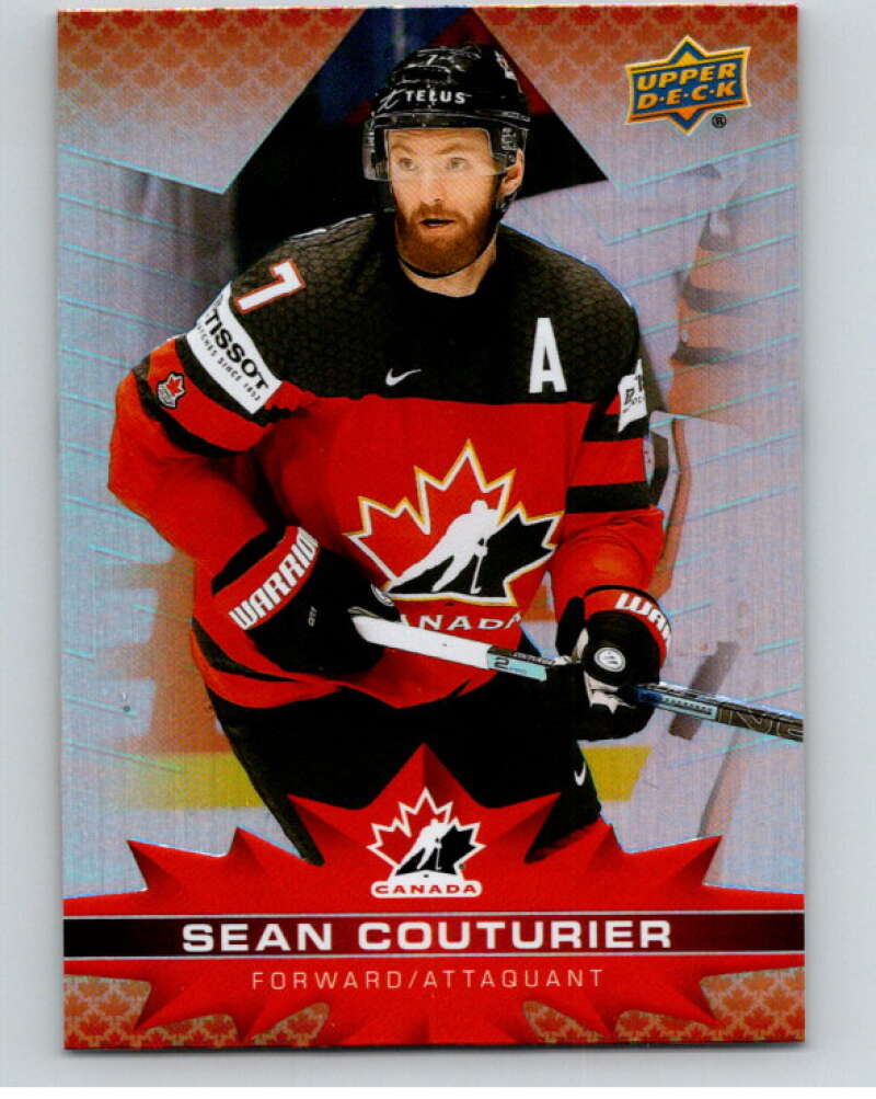 2021-22 Upper Deck Tim Hortons Team Canada  #4 Sean Couturier   V52527 Image 1