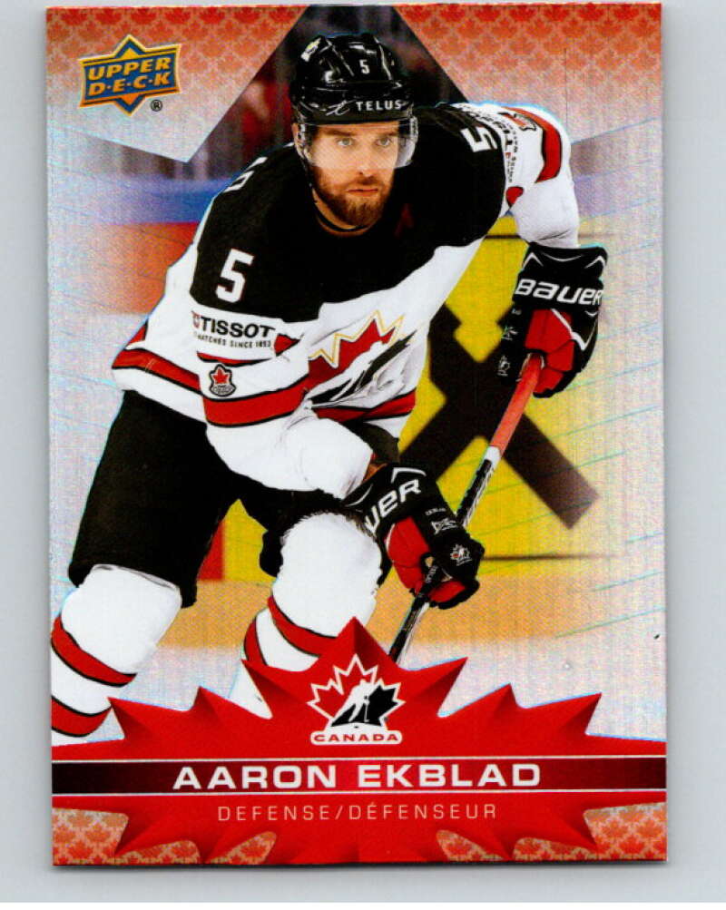 2021-22 Upper Deck Tim Hortons Team Canada  #23 Aaron Ekblad    V52565 Image 1