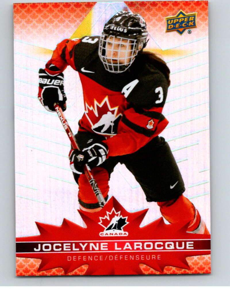 2021-22 Upper Deck Tim Hortons Team Canada  #74 Jocelyne Larocque    V52673 Image 1