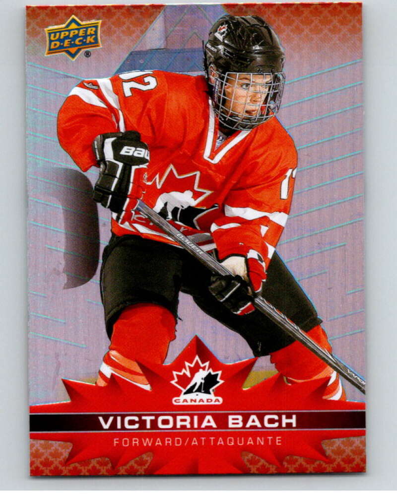2021-22 Upper Deck Tim Hortons Team Canada  #82 Victoria Bach    V52690 Image 1