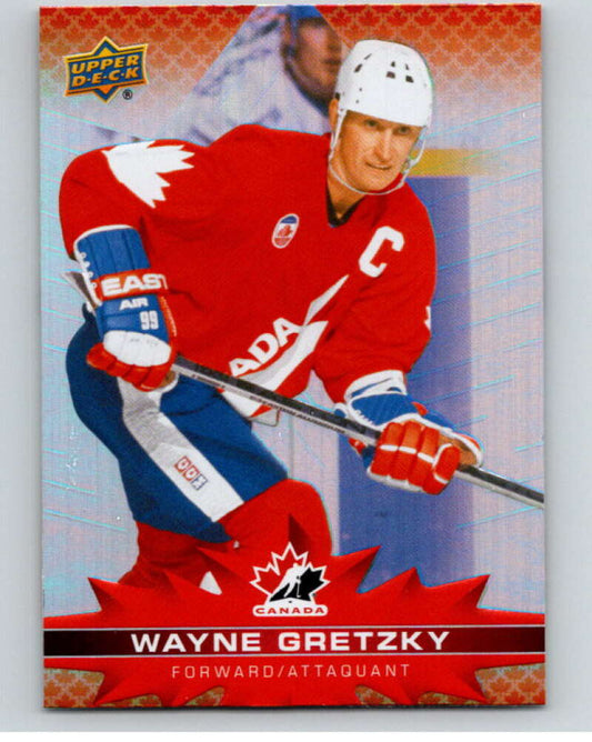 2021-22 Upper Deck Tim Hortons Team Canada  #100 Wayne Gretzky   V52729 Image 1