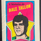 1971-72 O-Pee-Chee Booklets French #3 Dale Tallon    V54301 Image 1