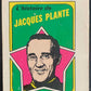 1971-72 O-Pee-Chee Booklets French #4 Jacques Plante    V54304 Image 1