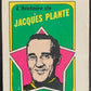 1971-72 O-Pee-Chee Booklets French #4 Jacques Plante    V54304 Image 1