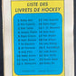 1971-72 O-Pee-Chee Booklets French #5 Roger Crozier    V54307 Image 2