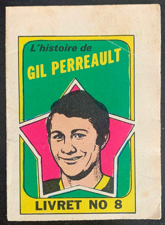 1971-72 O-Pee-Chee Booklets French #8 Gilbert Perreault    V54313 Image 1