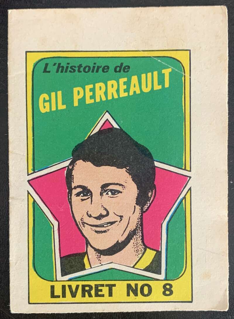 1971-72 O-Pee-Chee Booklets French #8 Gilbert Perreault    V54313 Image 1