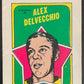 1971-72 O-Pee-Chee Booklets French #12 Alex Delvecchio    V54322 Image 1