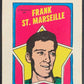 1971-72 O-Pee-Chee Booklets French #15 Frank St. Marseille    V54328 Image 1
