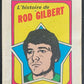 1971-72 O-Pee-Chee Booklets French #18 Rod Gilbert    V54333 Image 1
