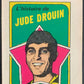 1971-72 O-Pee-Chee Booklets French #21 Jude Drouin    V54341 Image 1