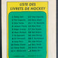 1971-72 O-Pee-Chee Booklets French #21 Jude Drouin    V54341 Image 2