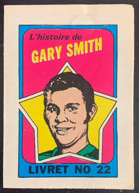 1971-72 O-Pee-Chee Booklets French #22 Gary Smith    V54342 Image 1