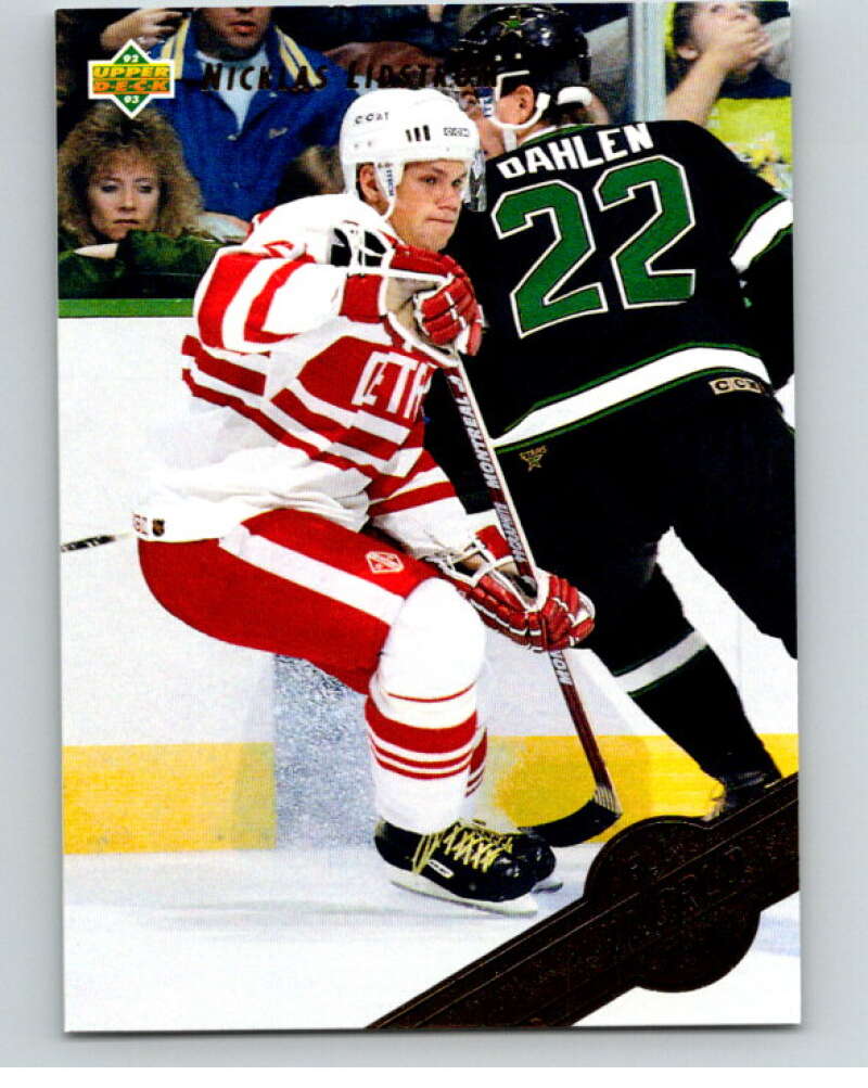 1992-93 Upper Deck All-World Team #W4 Nicklas Lidstrom  V54464 Image 1