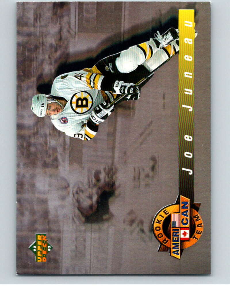 1992-93 Upper Deck American/Canadian Holograms #1 Joe Juneau  V54473 Image 1