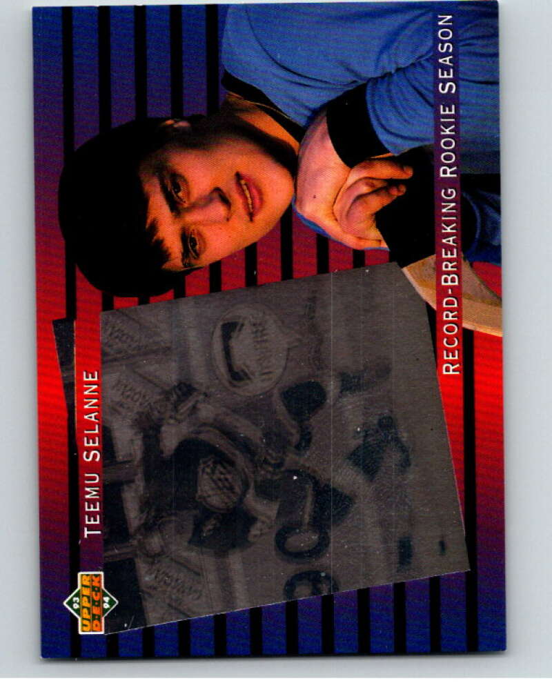 1993-94 Upper Deck #SP4 Teemu Selanne Winnipeg Jets  V54483 Image 1