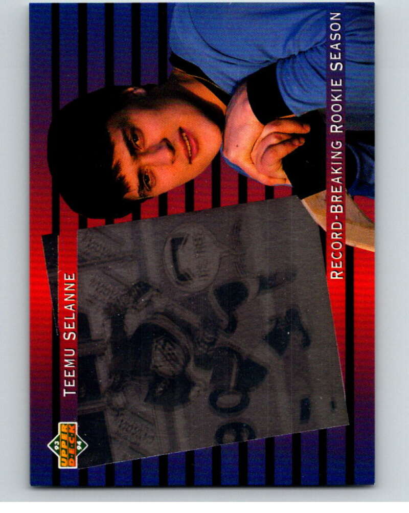 1993-94 Upper Deck #SP4 Teemu Selanne Winnipeg Jets  V54484 Image 1