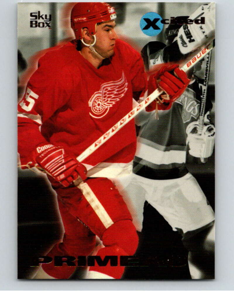 1995-96 Emotion Xcited #12 Keith Primeau V54537 Image 1