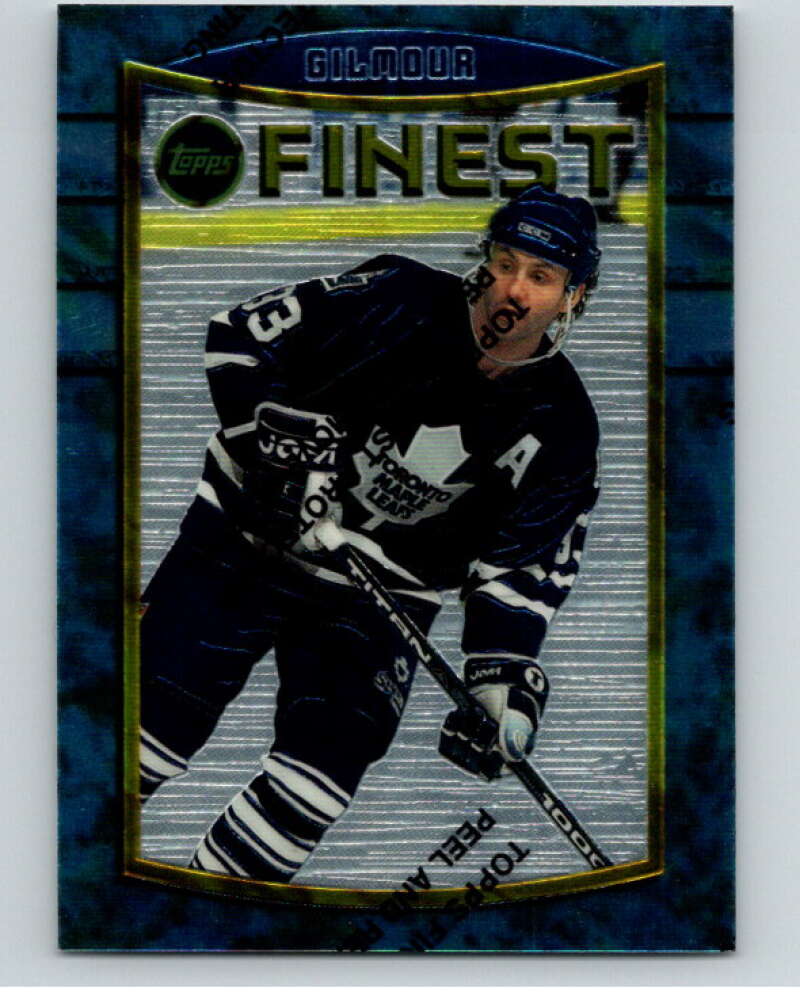 1994-95 Topps Finest #100 Doug Gilmour  Toronto Maple Leafs  V54572 Image 1