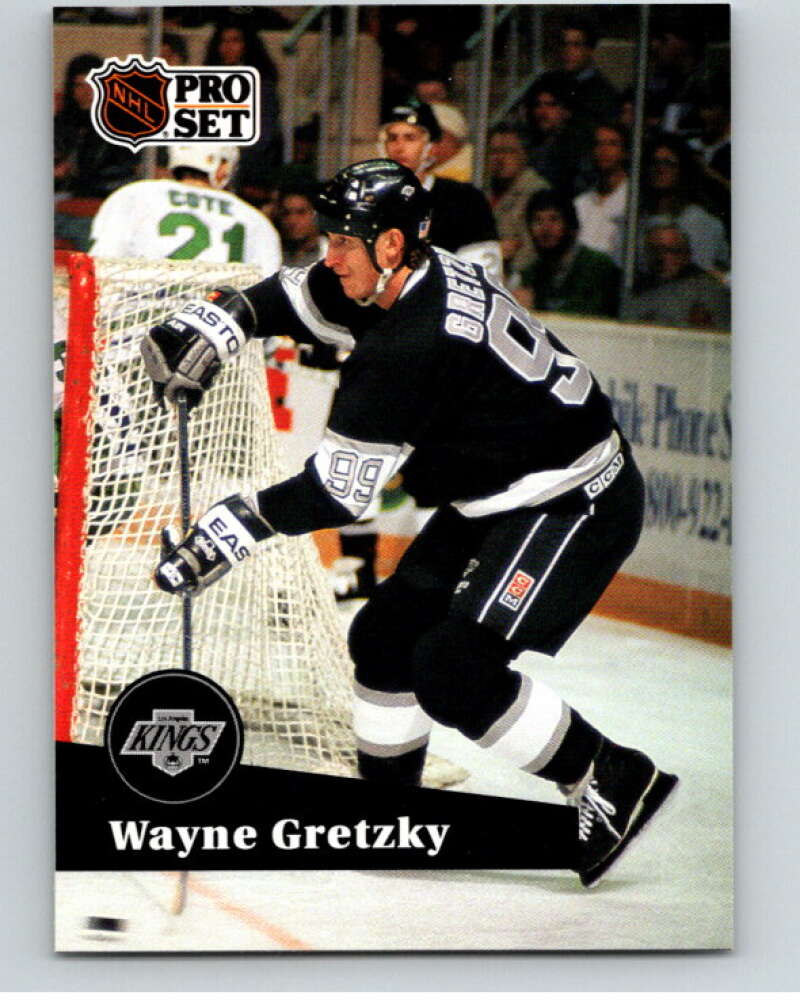 1991-92 Pro Set #101 Wayne Gretzky  Los Angeles Kings  V54574 Image 1