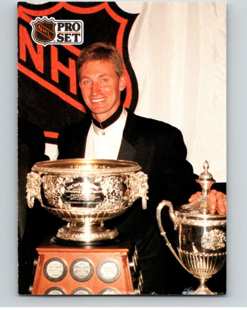 1991-92 Pro Set #324 Wayne Gretzky  Los Angeles Kings  V54576 Image 1