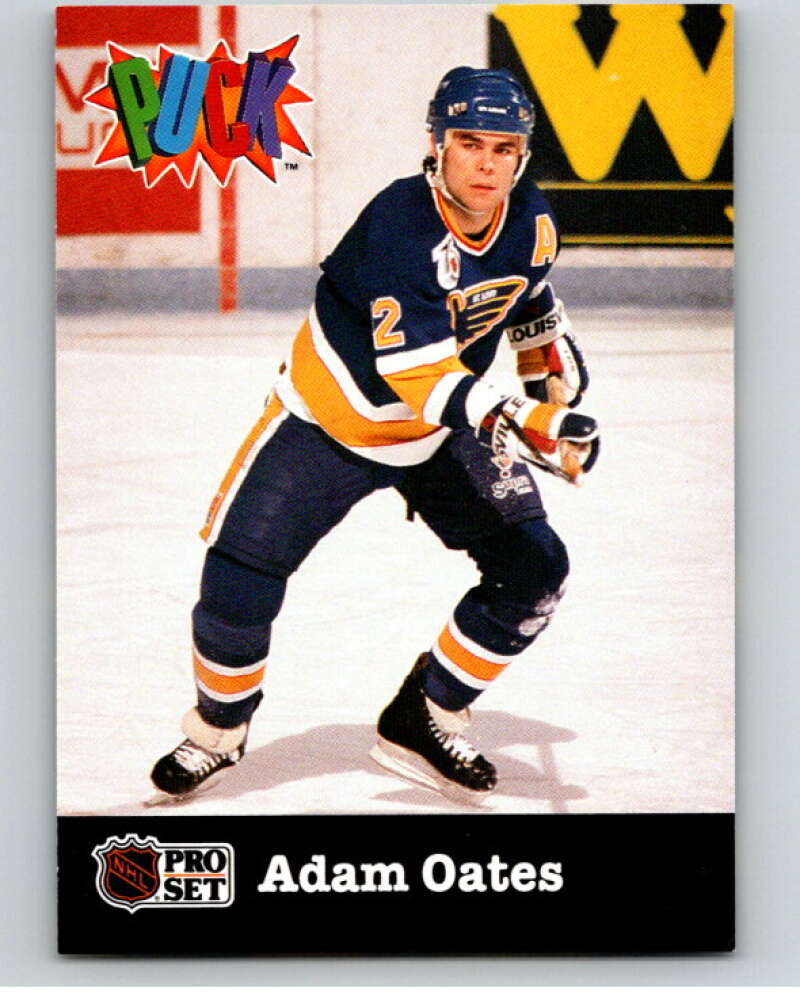 1991-92 Pro Set Puck Candy #25 Adam Oates   V54640 Image 1