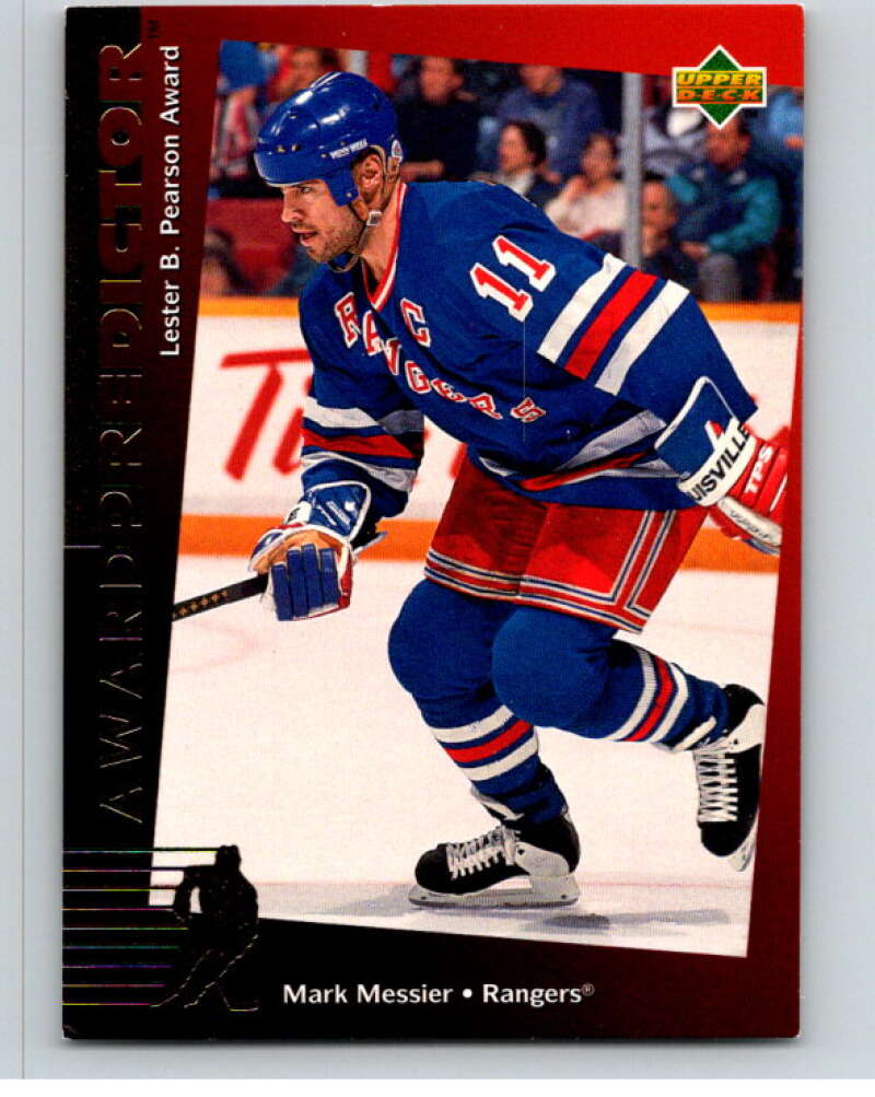 1994-95 Upper Deck Predictor Canadian Gold #C22 Mark Messier  V54700 Image 1