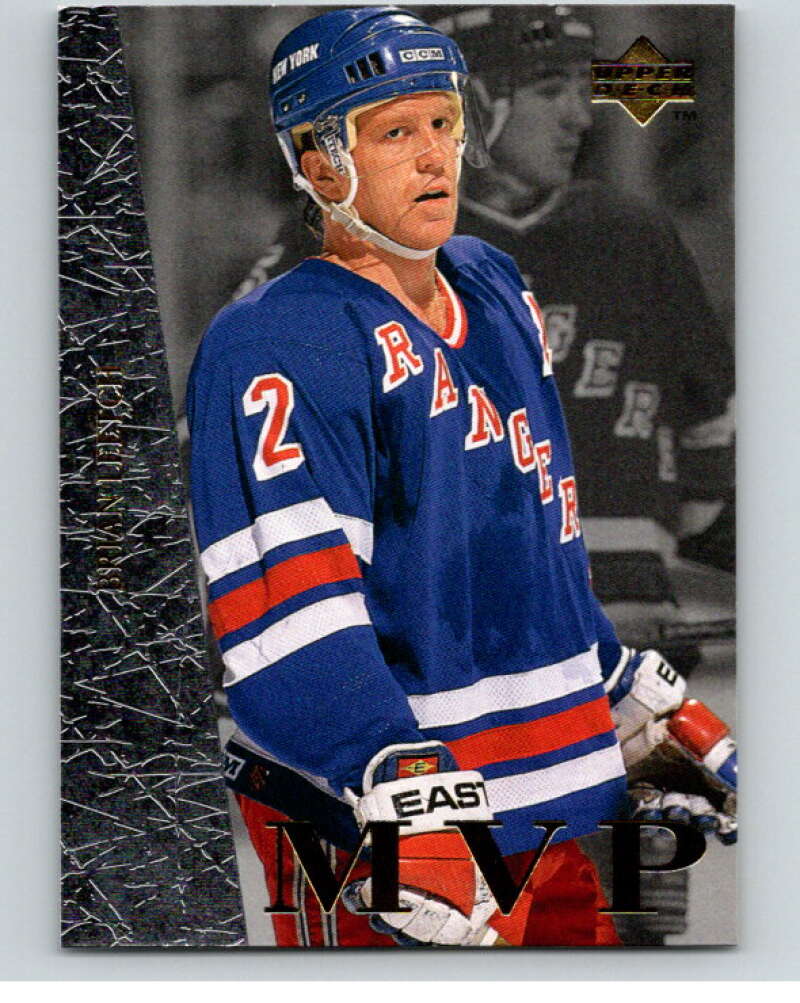 1996-97 Collector's Choice MVP #UD30 Brian Leetch  New York Rangers  V54713 Image 1