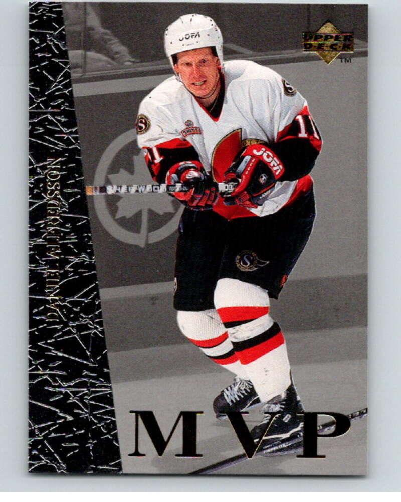 1996-97 Collector's Choice MVP #UD39 Daniel Alfredsson  Ottawa Senators  V54717 Image 1