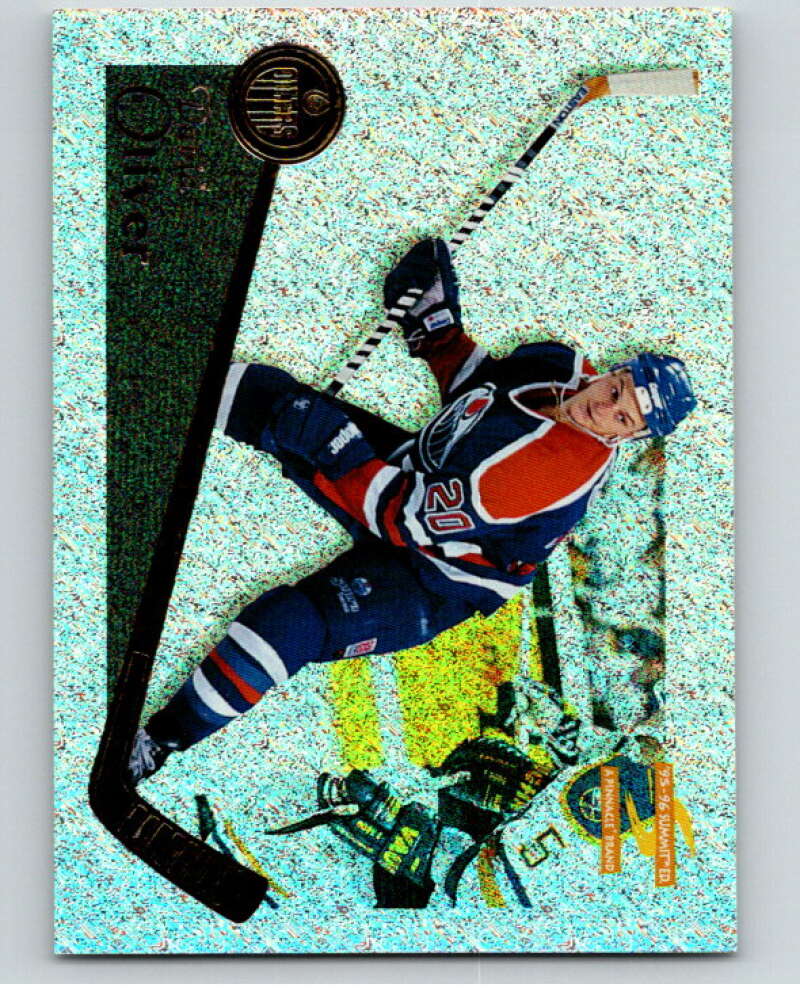 1995-96 Summit Ice #98 David Oliver  Edmonton Oilers  V54727 Image 1