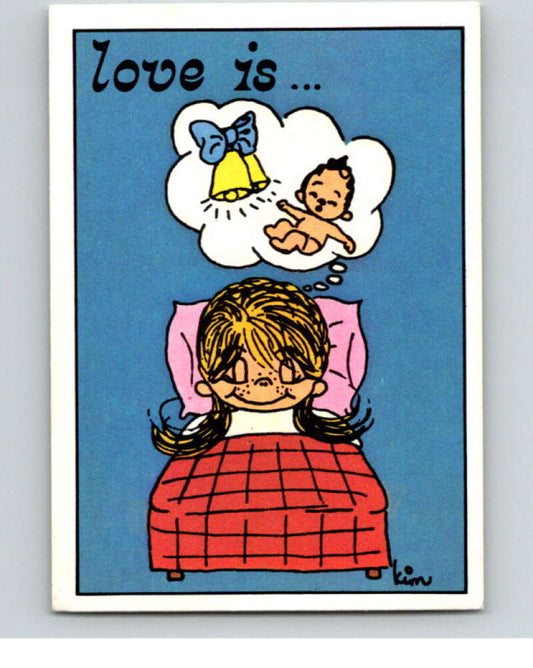 1977 Italy Panini Love Is... Albulm Sticker #9 -  V54794 Image 1