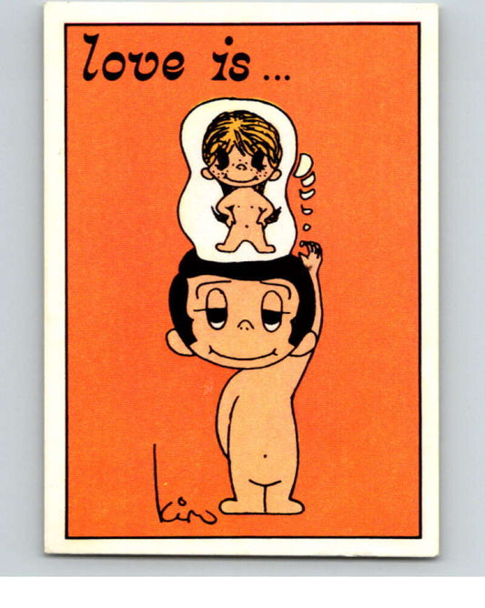 1977 Italy Panini Love Is... Albulm Sticker #11 -  V54796 Image 1