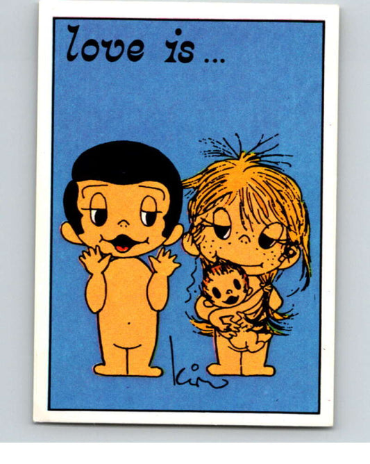 1977 Italy Panini Love Is... Albulm Sticker #31 -  V54800 Image 1