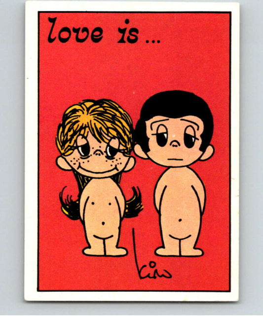 1977 Italy Panini Love Is... Albulm Sticker #44 -  V54808 Image 1