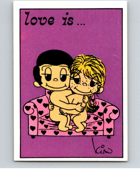 1977 Italy Panini Love Is... Albulm Sticker #52 -  V54809 Image 1