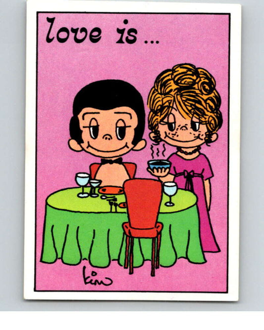 1977 Italy Panini Love Is... Albulm Sticker #68 -  V54815 Image 1