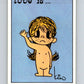 1977 Italy Panini Love Is... Albulm Sticker #78 -  V54820 Image 1