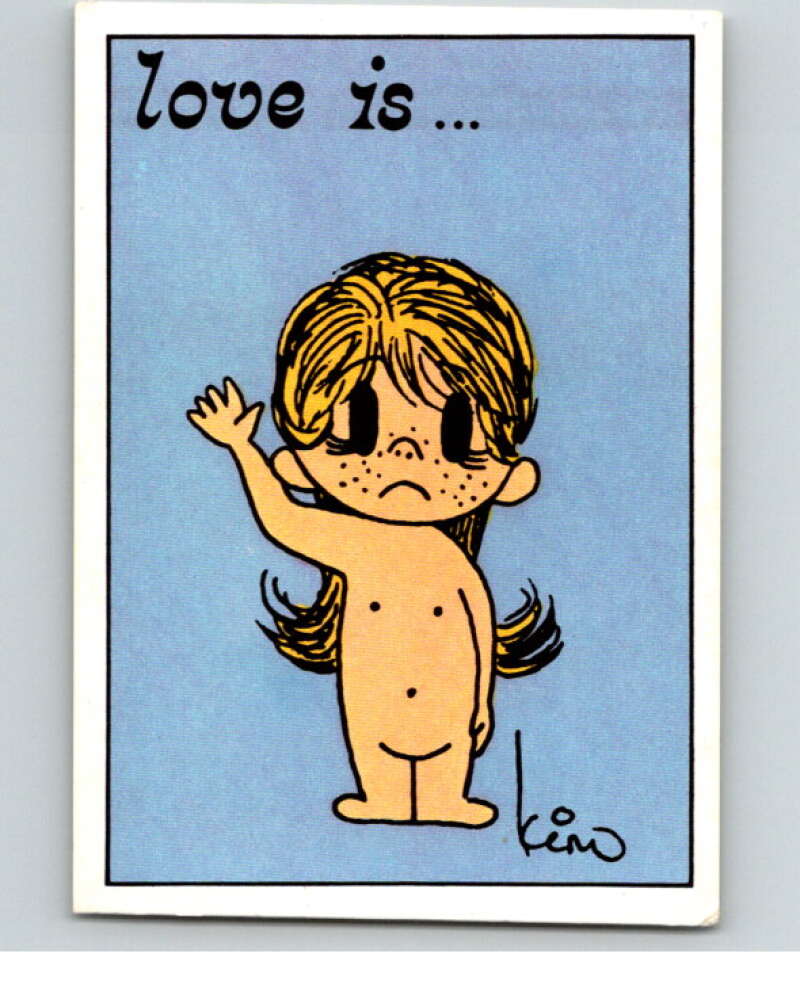 1977 Italy Panini Love Is... Albulm Sticker #78 -  V54820 Image 1