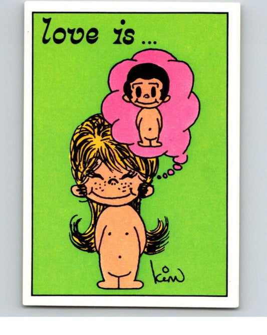 1977 Italy Panini Love Is... Albulm Sticker #82 -  V54823 Image 1