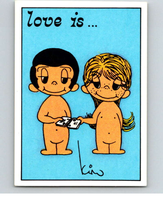 1977 Italy Panini Love Is... Albulm Sticker #86 -  V54824 Image 1