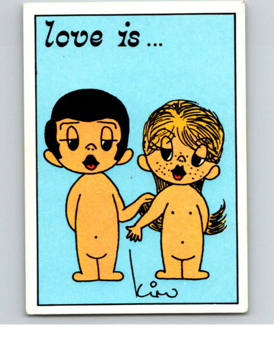 1977 Italy Panini Love Is... Albulm Sticker #100 -  V54832 Image 1